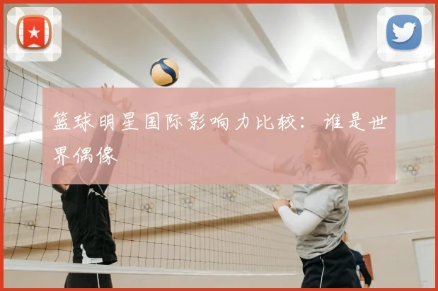 篮球明星国际影响力比较：谁是世界偶像